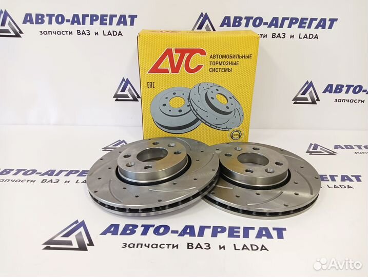 Передние тормозные диски Х-Ray (R15) Спорт вентил