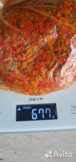 Жмых облепихи, 670гр, свежий, урожай 09.2023г