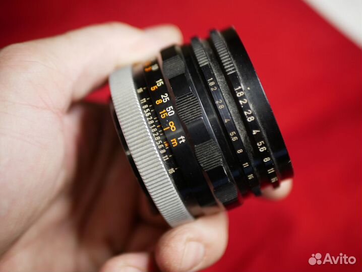 Super canomatic lenz 50mm f1,8 (canon FD)