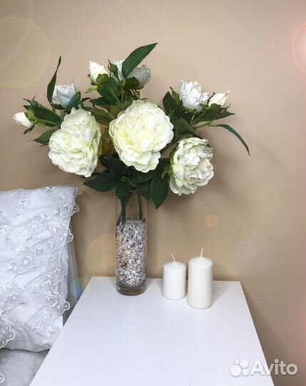 Искусственные цветы Пион