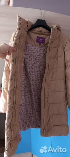 Стеганое пальто