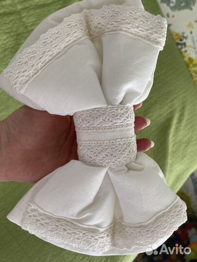 Уголок и бант на выписку