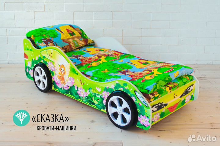Кровать машина