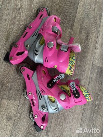Роликовые коньки детские раздвижные