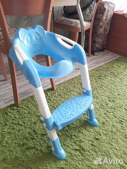 Сидение детское на унитаз со ступенькой