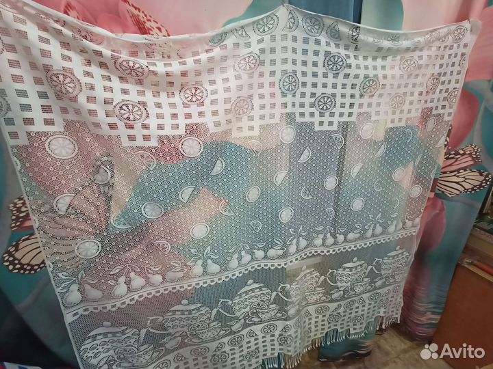 Тюль на кухню 162х155 см