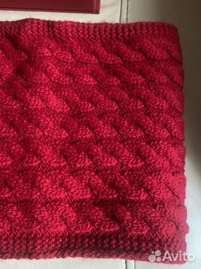 Подарочный набор шарф и варежки новый