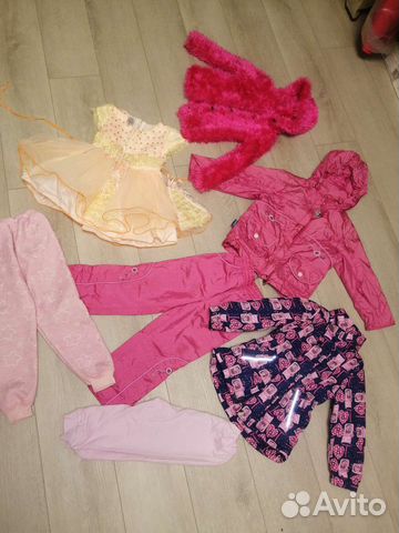 Вещи пакетом на девочку