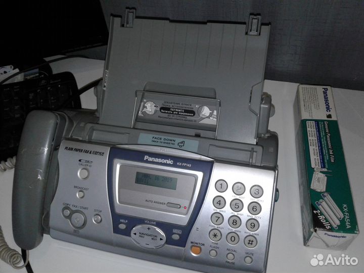Факс телефон панасоник на лист А4 (обмен доставка)