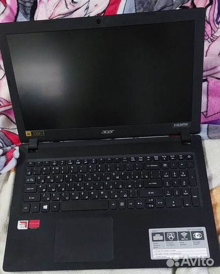Ноутбук Acer aspire 3 a315-21g 128гб, А4 9120е