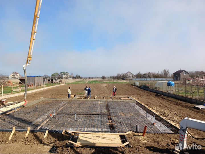 Услуги бетононасоса