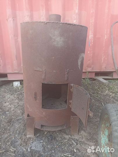 Печь дровяная отопительная