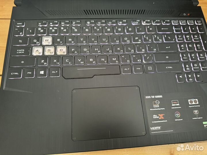 Игровой ноутбук asus tuf gaming GTX1650 GTA5