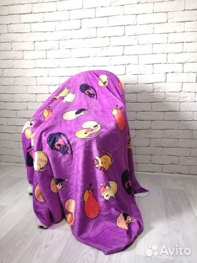 Плед 3D новый