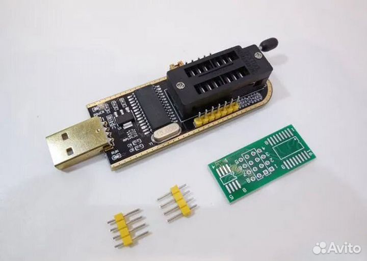 Программатор микросхем и bios CH341A Pro
