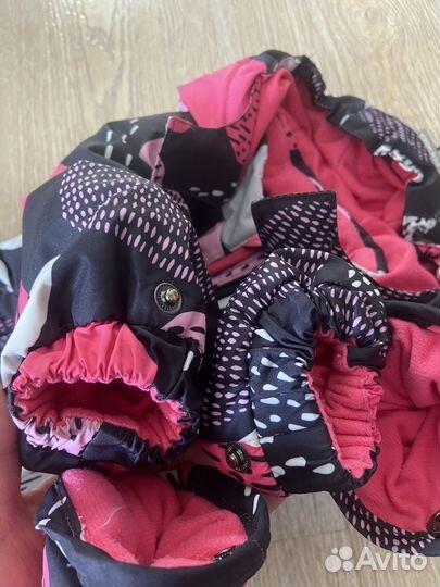 Зимний комбинезон для девочки 68-74