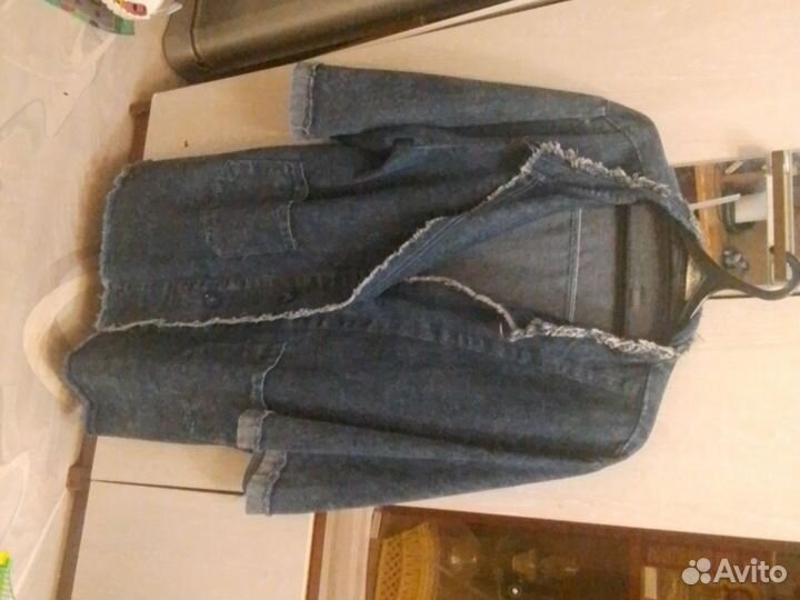 Джинсовый жакет 60-62