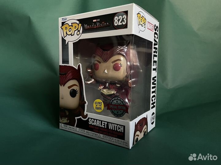 Funko Pop 823 Scarlet Witch Glow