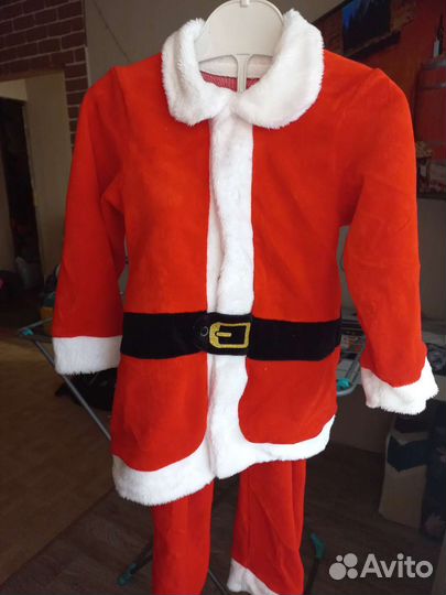 Костюм деда мороза детский