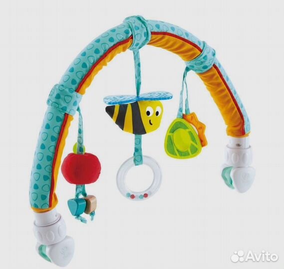 Дуга с игрушками на стульчик, коляску, кроватку