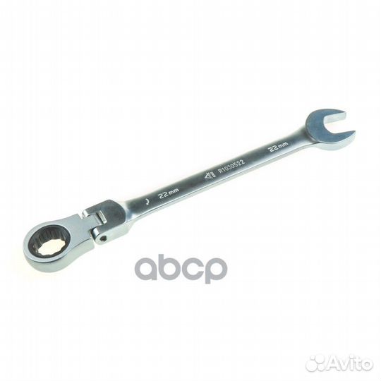 Ключ комбинированный 22мм трещоточный, шарнирны