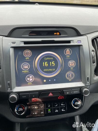 Магнитола Kia sportage 3