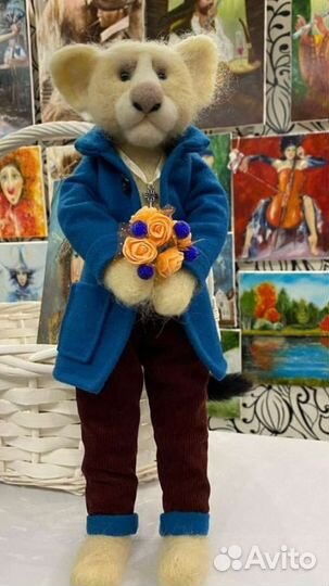 Войлочные игрушки ручной работы