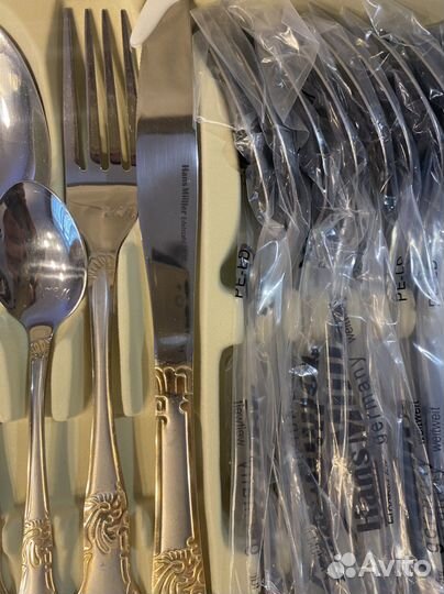 Набор столовых приборов новый