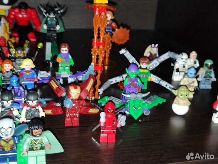 Lego марвел фигурки
