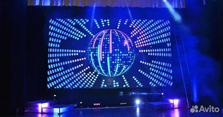 Рекламный экран с бесплатной доставкой