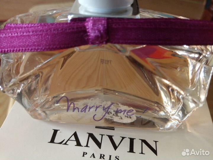 Lanvin Marry Me Test.75мл.Женский.Амбра-Кедр