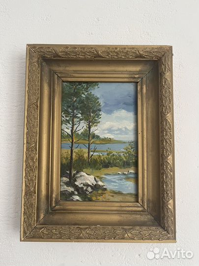 Картина - природа в лесу