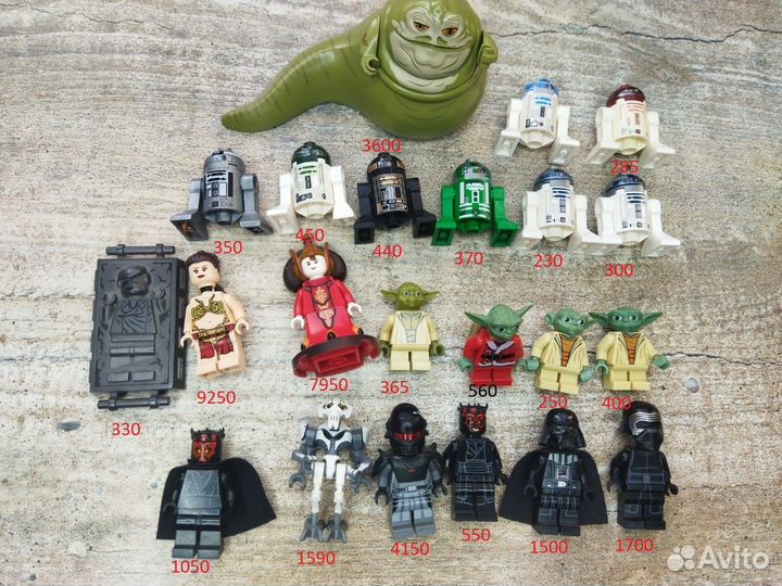 Lego star wars и super heroes минифигурки