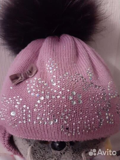 Шапка зимняя для девочки