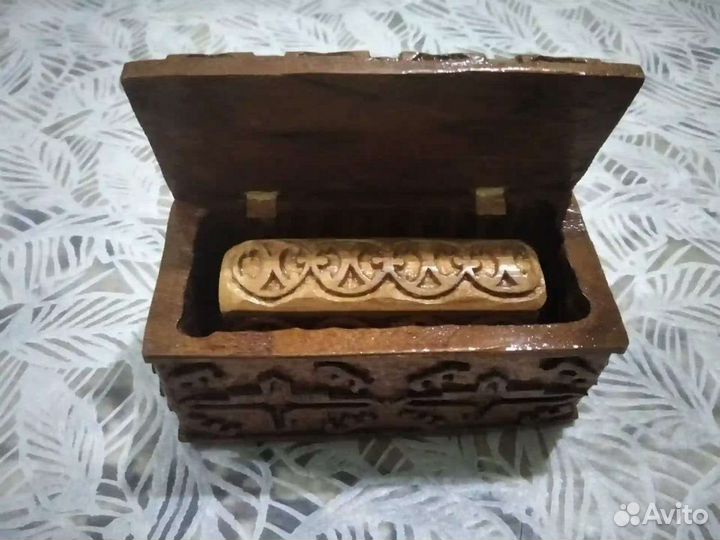 Деревянная шкатулка ручная работа