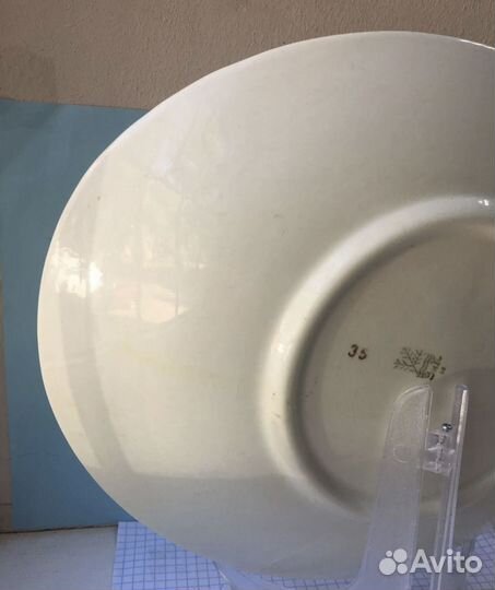 Блюдо-тарелка СССР живопьсь зик