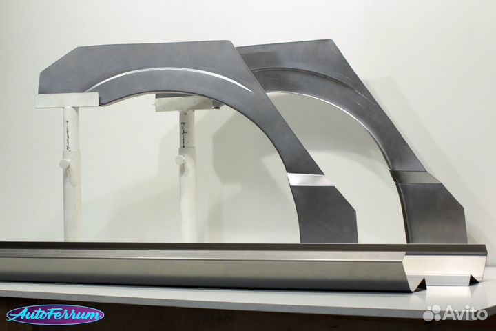 Honda Civic 4d ремкомплект задних арок и порогов