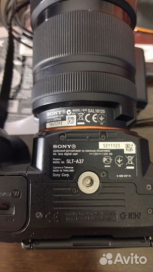 Зеркальный фотоаппарат Sony SLT a37