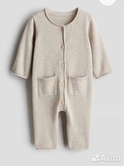 Комбинезон трикотажный 68 hm Новый