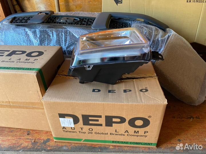 Фара Ford Fusion Форд Фьюжн фонарь передний фар