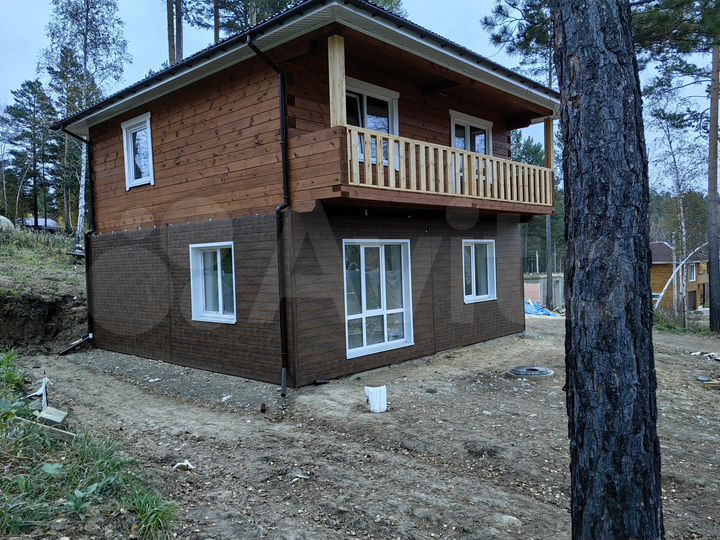 Дом 130 м² на участке 5 сот.