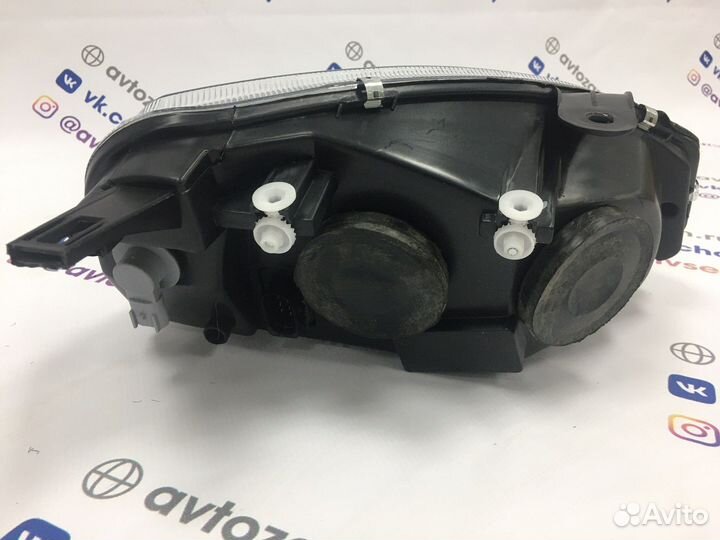 Фары калина 1 черная маска комплект гарантия