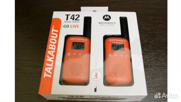 Рация Motorola Talkabout T42 Twin Pack