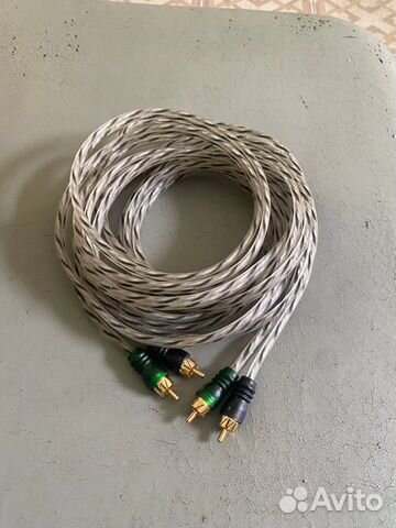 Межблочный кабель 2 rca 2rca swat 3 метра