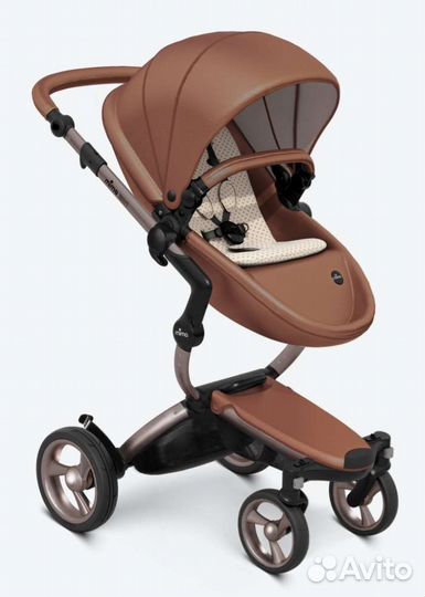 Коляска 2 в 1 эко кожа