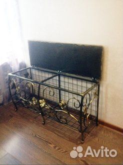 Кованая банкетка №13