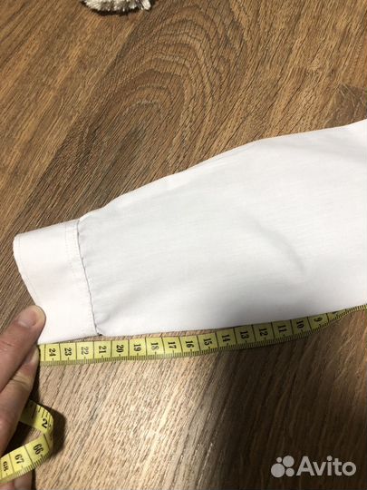 Рубашка белая с жилеткой 104