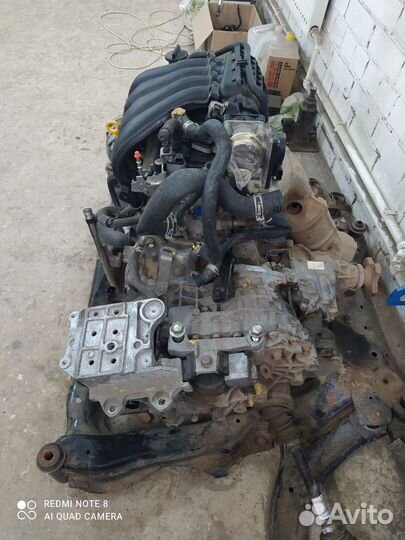 Двигатель mr20de nissan X-trail qashqai