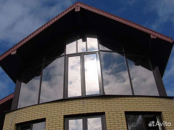 Пластиковые окна. остекление домов