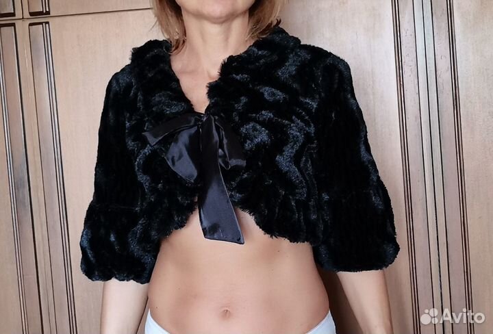 Болеро новое искусственный мех
